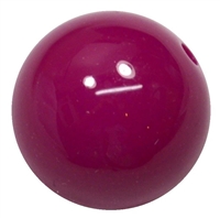 20mm Boysenberry Acrylic Bubblegum Beads