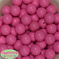 20mm Bubblegum Pink Acrylic Bubblegum Beads