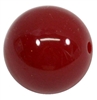 20mm Burgundy Acrylic Bubblegum Beads