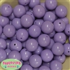 20mm Lavender Acrylic Bubblegum Beads