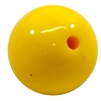 20mm Mickey Yellow Acrylic Bubblegum Beads