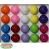 20mm Mix 3 Assorted Acrylic  Bubblegum Beads