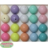 20mm Mix 4 Assorted Acrylic  Bubblegum Beads