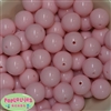 20mm Pale Pink Acrylic Bubblegum Beads Bulk