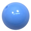 20mm Periwinkle Blue Acrylic Bubblegum Beads