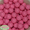 20mm Pink Acrylic Bubblegum Beads