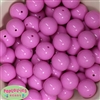 20mm Rose Pink Acrylic Bubblegum Beads