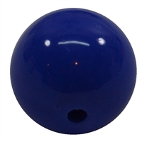 20mm Royal Blue Acrylic Bubblegum Beads