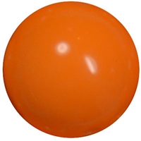 20mm Tangerine Acrylic Bubblegum Beads