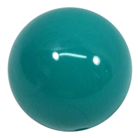 20mm Teal Acrylic Bubblegum Beads