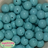 20mm Turquoise Acrylic Bubblegum Beads Bulk