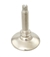 3/8-16 x 3" (1-1/2" Base) Swivel Base Leveler - Nickel