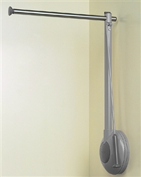 Tallman Single Rod Wardrobe Lift (31-1/2") - Grey