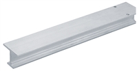 Grant 1201 - Single I-Beam Door Track (1" Thick and Up) - Aluminum