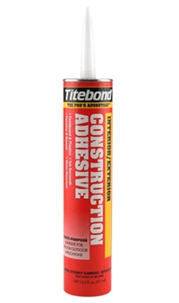 Franklin Titebond Interior/Exterior Construction Adhesive (10.5 oz)