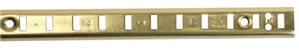 255 Recessed Aluminum Standard - Brass