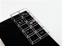 Jewelry Organizer 11 5/8" x 6" - Clear Acrylic
