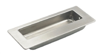 85mm x 36mm Mortise Pull - Brushed Stainless Steel