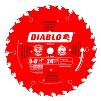 Freud Diablo 8 1/4" x 24 ATB x 5/8" Framing Saw Blade