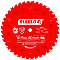 Freud Diablo 10" x 40 ATB x 5/8" General Purpose Saw Blade