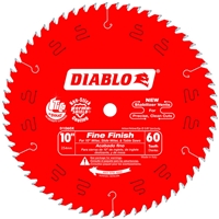 Freud Diablo 10" x 60 Hi ATB x 5/8" Fine Finish Saw Blade