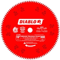 Freud Diablo 12" x 100 ATB x 1" Ultimate Flawless Finish Saw Blade