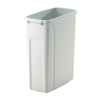 Real Solutions Replacement Waste Bin (20Qt) - White