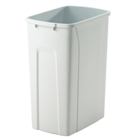 Real Solutions Replacement Waste Bin (35Qt) - White