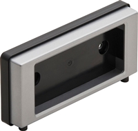 CompX StealthLock MP-700-WM Keypad Wall Mounting Plate - Satin Nickel/ Black