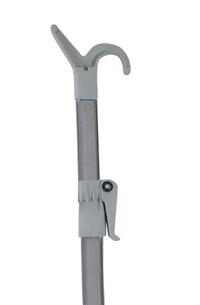 Hanger Retriever Extension Pole - Chrome/ Silver