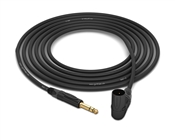 1/4" TRS to 90&deg; XLR-Male Cable | Made from Gotham GAC-3 & Neutrik Gold Connectors