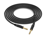 Straight 1/4" TRS to Straight 1/4" TRS Cable | Made from Grimm TPR & Neutrik Gold Connectors