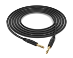 1/4" TRS to 1/4" TRS Cable | Made from Mogami 2534 Quad & Neutrik Gold Connectors