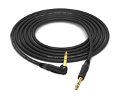 90&deg; Right-Angle 1/4" TRS to Straight 1/4" TRS Cable | Made from Mogami 2549 & Neutrik Gold Connectors