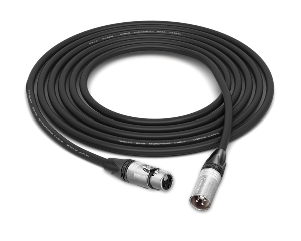 XLR-Female to XLR-Male Cable | Made from Mogami 2549 & Neutrik Nickel Connectors