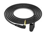 90&deg; Right-Angle 1/4" TRS to 90&deg; Right-Angle XLR-Male Cable | Made from Mogami 2552 & Neutrik Gold Connectors