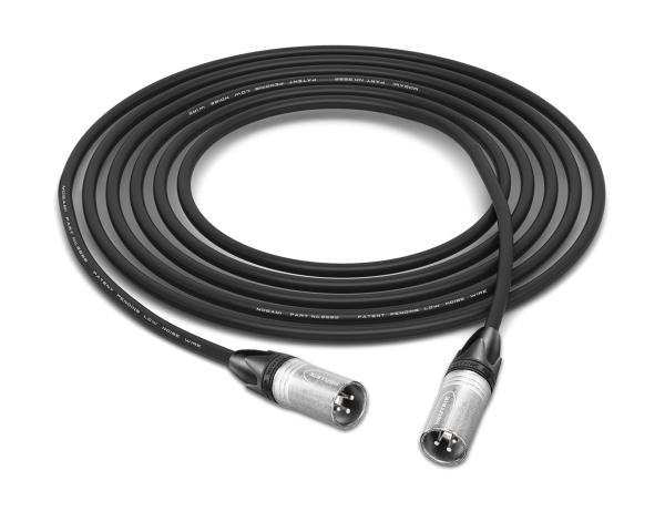 XLR-Male to XLR-Male Cable | Made from Mogami 2552 & Neutrik Nickel Connectors