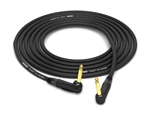 90&deg; Right-Angle 1/4" TS to 90&deg; Right-Angle 1/4" TS Speaker Cable | Made from Mogami 3082 15 AWG Cable & Neutrik Gold Connectors