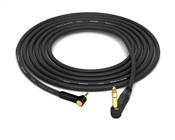 90&deg; Mini 1/8" TRS to 90&deg; 1/4" TRS Cable | Made with Canare Quad L-4E6S Switchcraft & Neutrik Gold Connectors