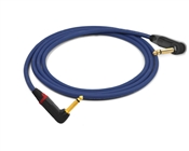 90&deg; 1/4" TS to 90&deg; 1/4" TS Cable | Made from Evidence Audio Siren II Speaker Cable & Neutrik Gold Connectors