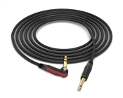 Sommer Spirit LLX 90° Right-Angle Silent Instrument Cable | Guitar Bass & Keyboard w/ Neutrik Gold 1/4" TS
