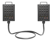 Dual 24-Channel Studio Wall Box / Stage Box | Made from Mogami 2936 & Neutrik Gold Connectors