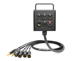 6-Channel Studio Wall Box / Stage Box | Made from Mogami 2932 & Neutrik Gold Connectors | Premium Finish