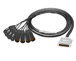 Digital DB25 to XLR | Made from Mogami 3162 & Neutrik Gold Connectors | Standard Finish
