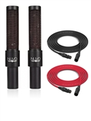 AEA Ribbon Mics Nuvo N8 Stereo Mic Kit | Phantom Powered Ribbon Microphone (Stereo Pair)