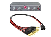 AEA Ribbon Mics TRP 2 | Dual Channel Ribbon Microphone Preamp | With Sum Cable TRS Version