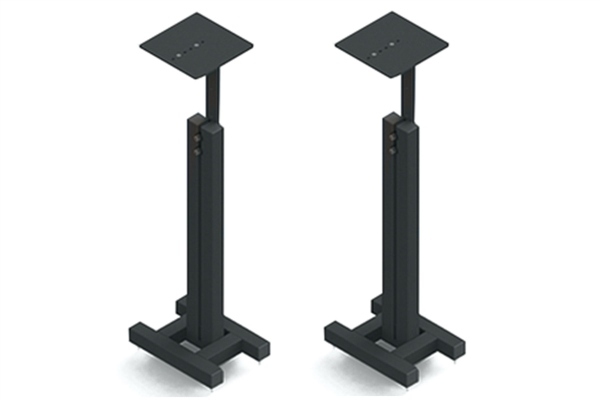 Sound Anchors COMPADJ | 32" Compact Adjustable Monitor Stand (Pair)