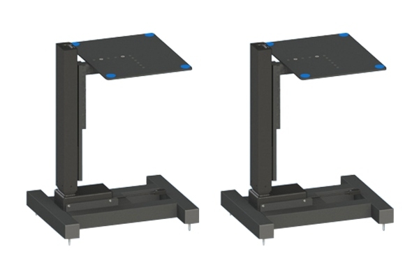 Sound Anchors MOTO Stand Adjustable Start | Remote Control Adjustable Monitor Stand (Pair)
