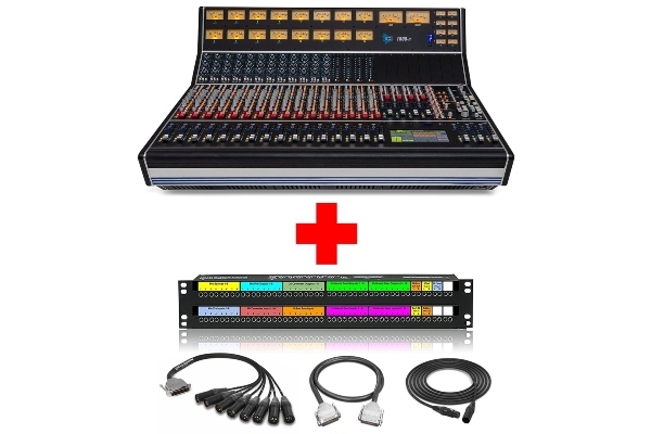 API 1608-II | 16 Channel Console (Unloaded + Automation) with Patchbay & Cabling Package