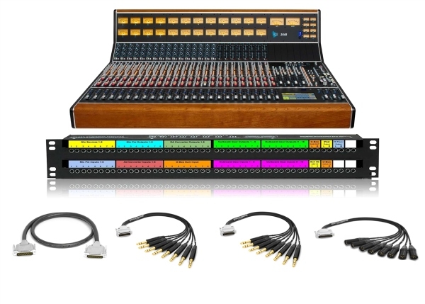 Patchbay & Cabling Package for 24 Channel API 2448 Recording and Mixing Console